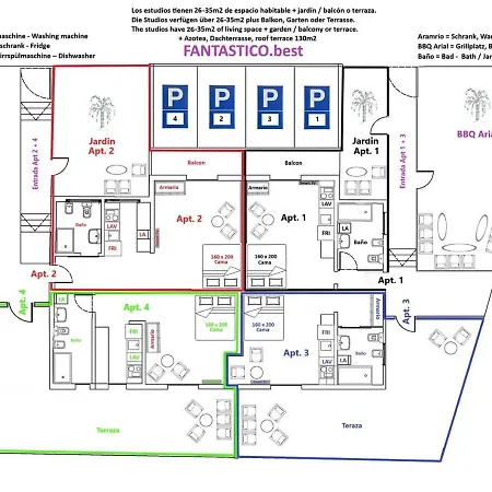 Fantastico-4-top-studio-mit-terrasse-und-balkon-in-zentrum-von-puerto-de-la-cruz-teneriffa Puerto de la Cruz (Tenerife)